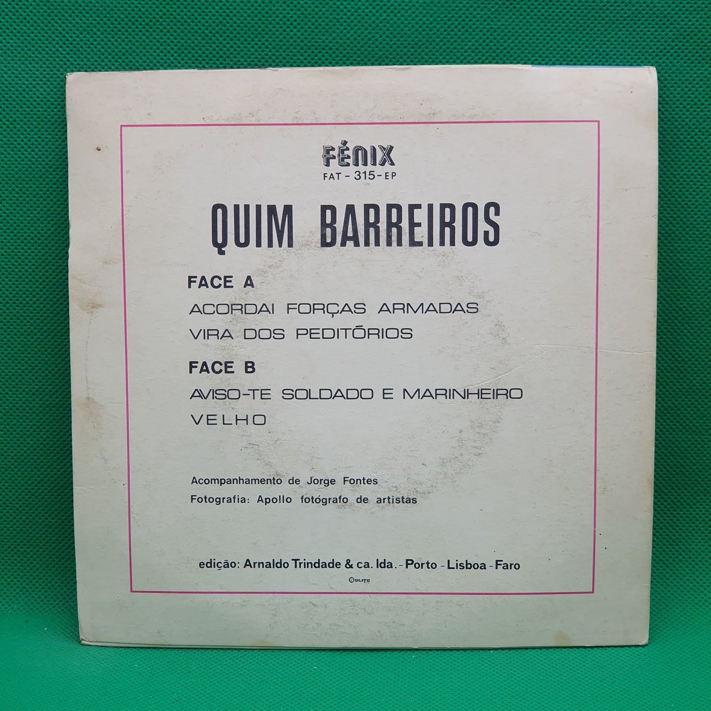 Quim Barreiros ‎– Acordai Forças Armadas