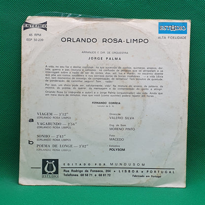 Orlando Rosa Limpo ‎– Viagem