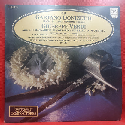 Donizetti / Verdi ‎– Lucia di Lammermoor / Árias De I Masladieri, Il Corsaro E Un Ballo In Maschera