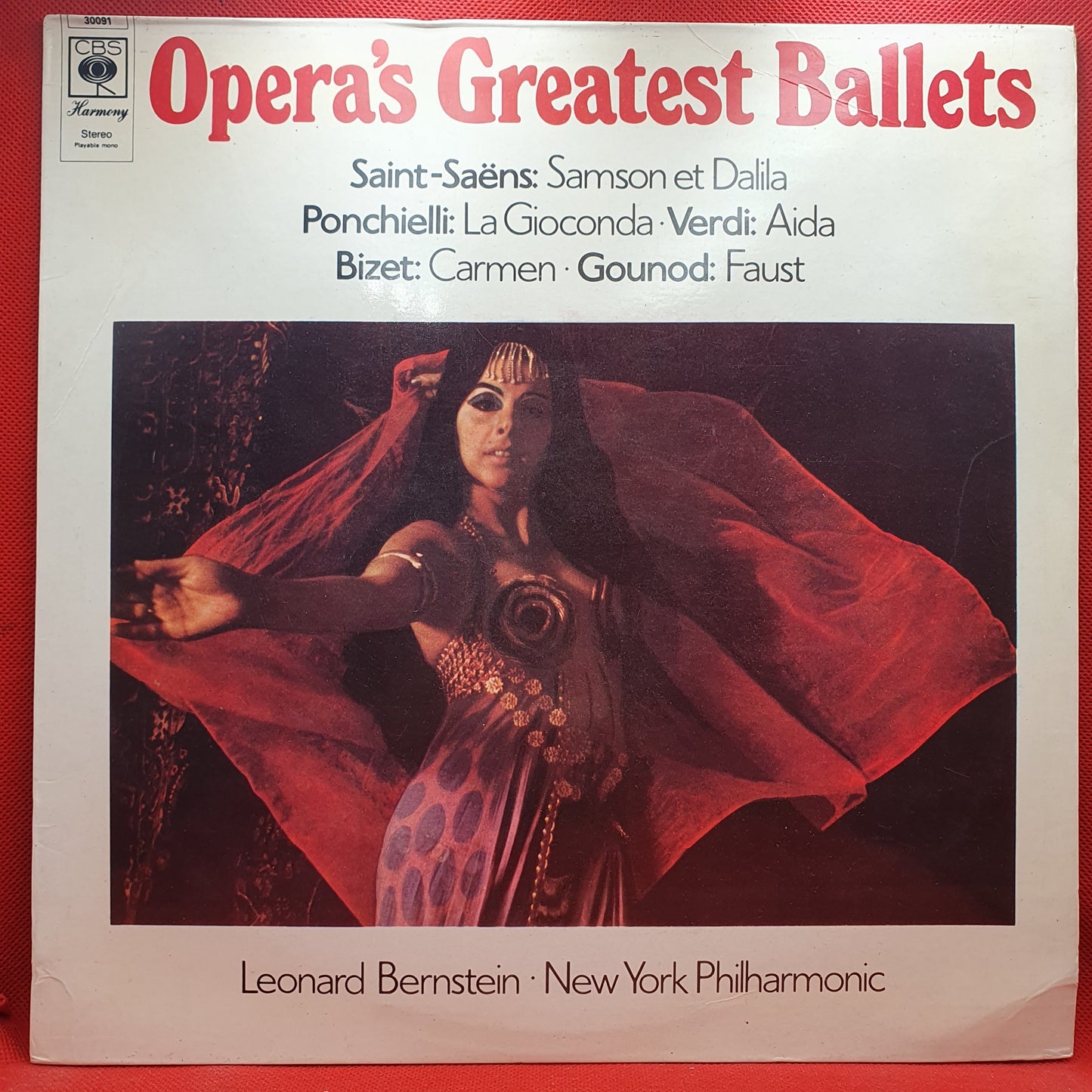 Leonard Bernstein, New York Philharmonic ‎– Opera's Greatest Ballets