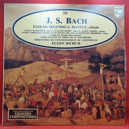 J. S. Bach - Ernst Haefliger, Walter Berry, Agnes Giebel ‎– A Paixão Segundo São Mateus
