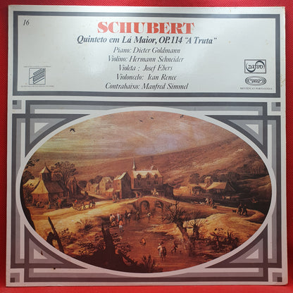 Franz Schubert, Hermann Schneider, Josef Ebers, Ican Renee, Manfred Simmel ‎– Quinteto Em Lá Maior, Op.114 "A Truta"