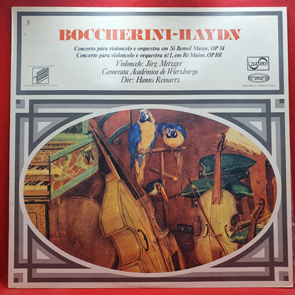 Boccherini, Haydn ‎– Concerto Para Violoncelo E Orquestra Em Si Bemol Maior, Op34, Concerto Para Violoncelo E Orquestra Nº1, Em Ré Maior, Op101