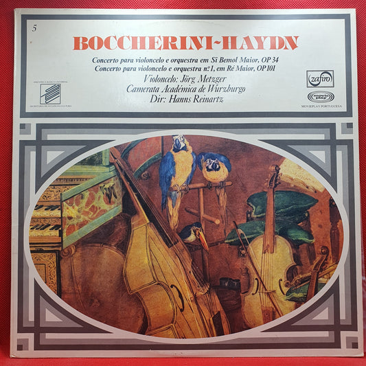 Boccherini, Haydn ‎– Concerto Para Violoncelo E Orquestra Em Si Bemol Maior, Op34, Concerto Para Violoncelo E Orquestra Nº1, Em Ré Maior, Op101