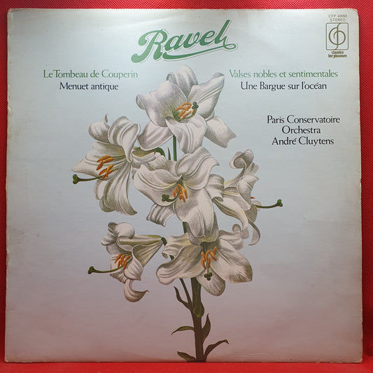 Ravel,  Paris Conservatoire Orchestra ‎– Le Tombeau De Couperin, Valses Nobles Et Sentimentales