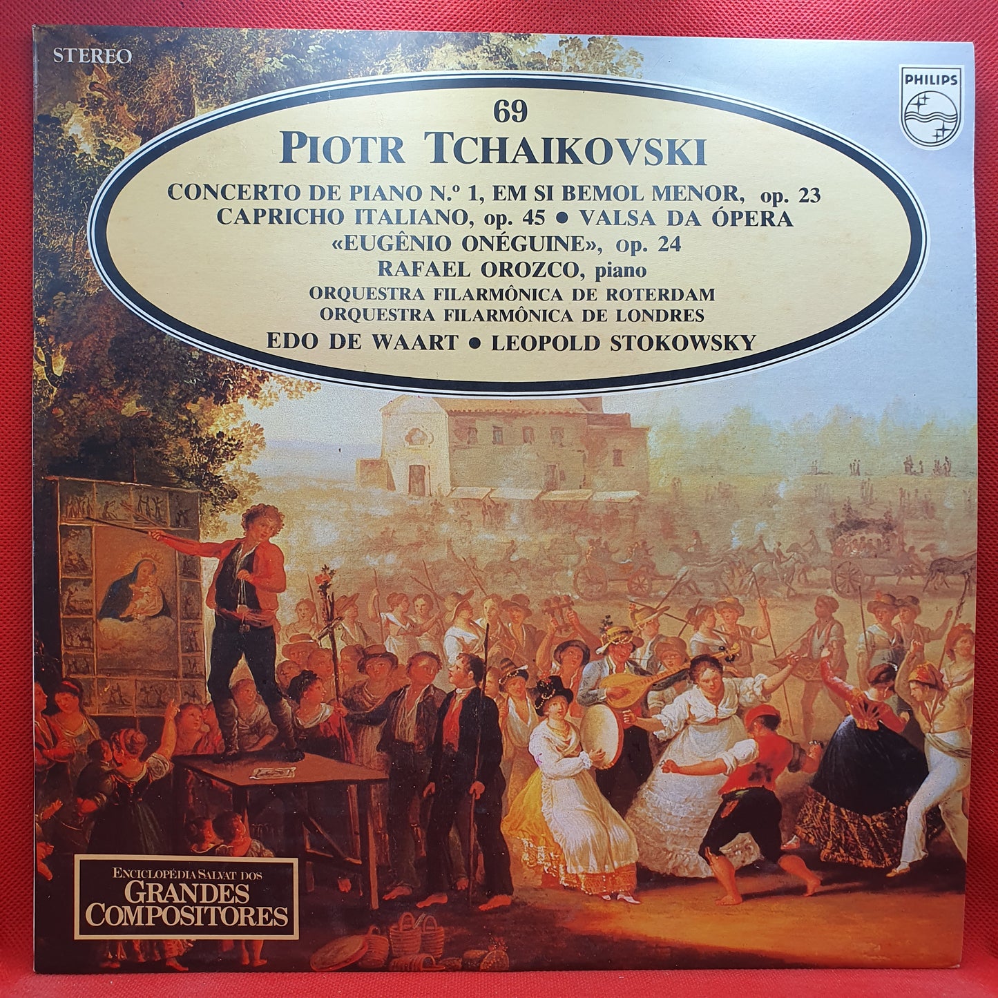 Piotr Tchaikovski, Orquesta Filarmónica De Londres ‎– Concerto De Piano N.º 1 Em Si Bemol Menor, Op. 23 / Capricho Italiano