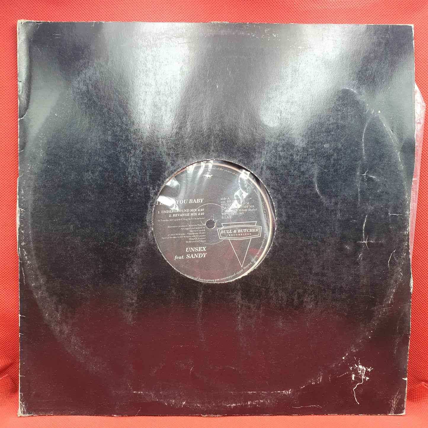 Unsex Feat. Sandy ‎– I Love You Baby