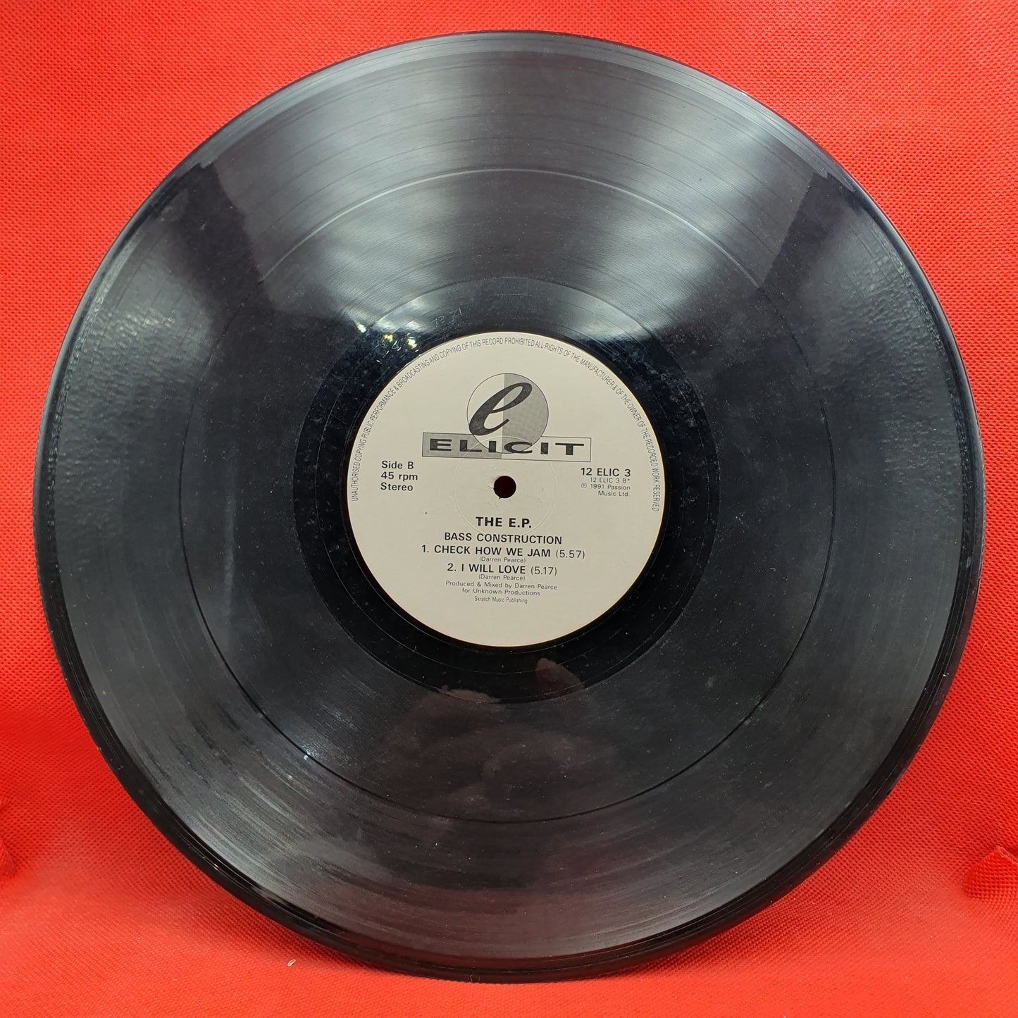 Bass Construction ‎– The E.P.