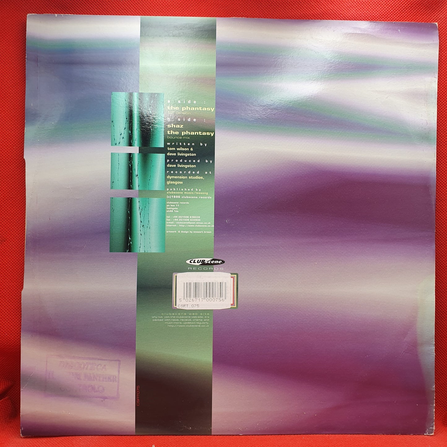 Tom Wilson ‎– The Phantasy