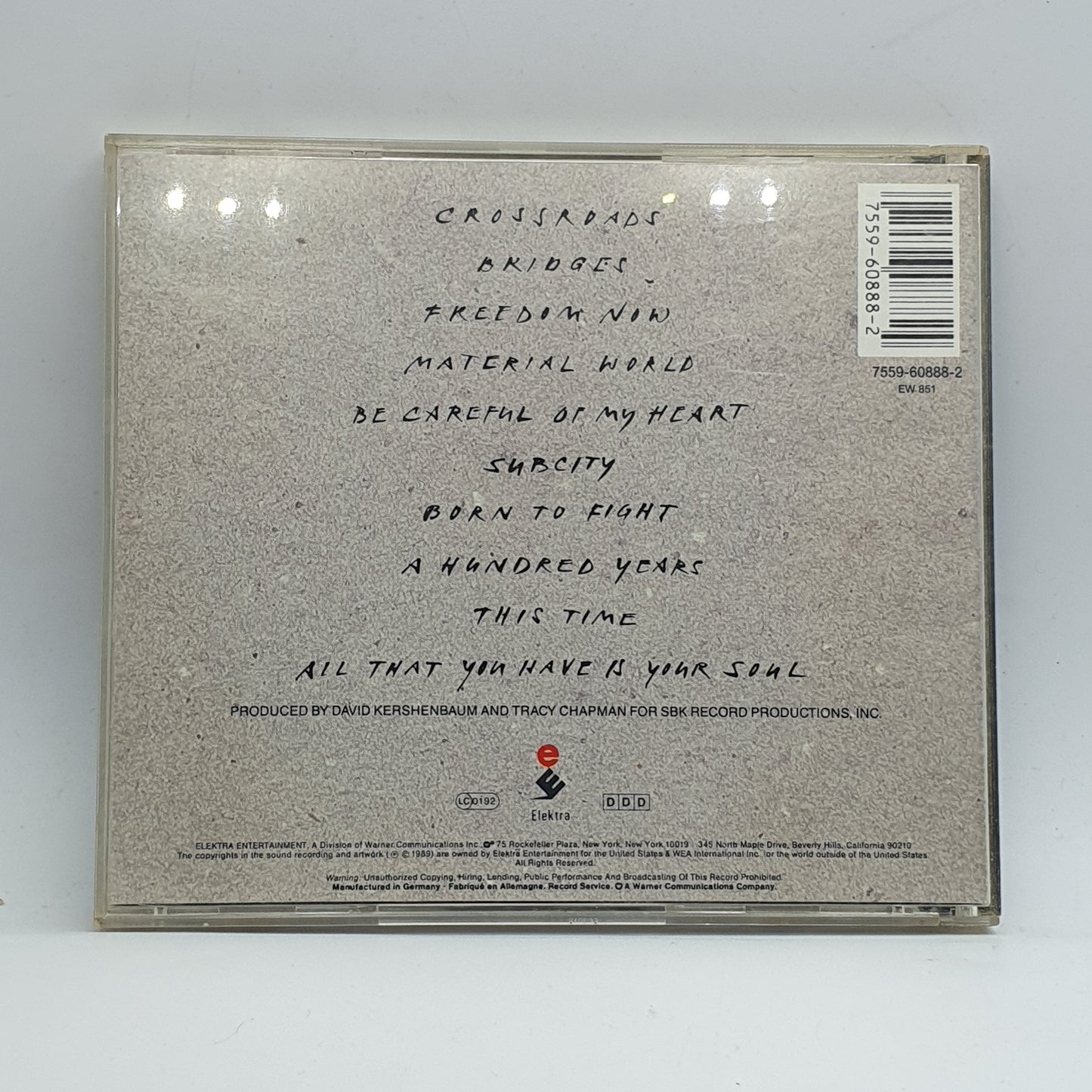 Tracy Chapman ‎– Crossroads