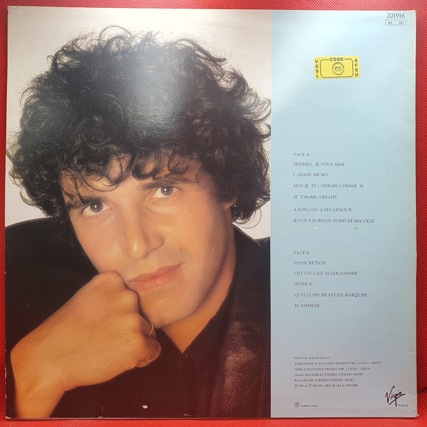 Julien Clerc ‎– Femmes, Indiscrétion, Blasphème.