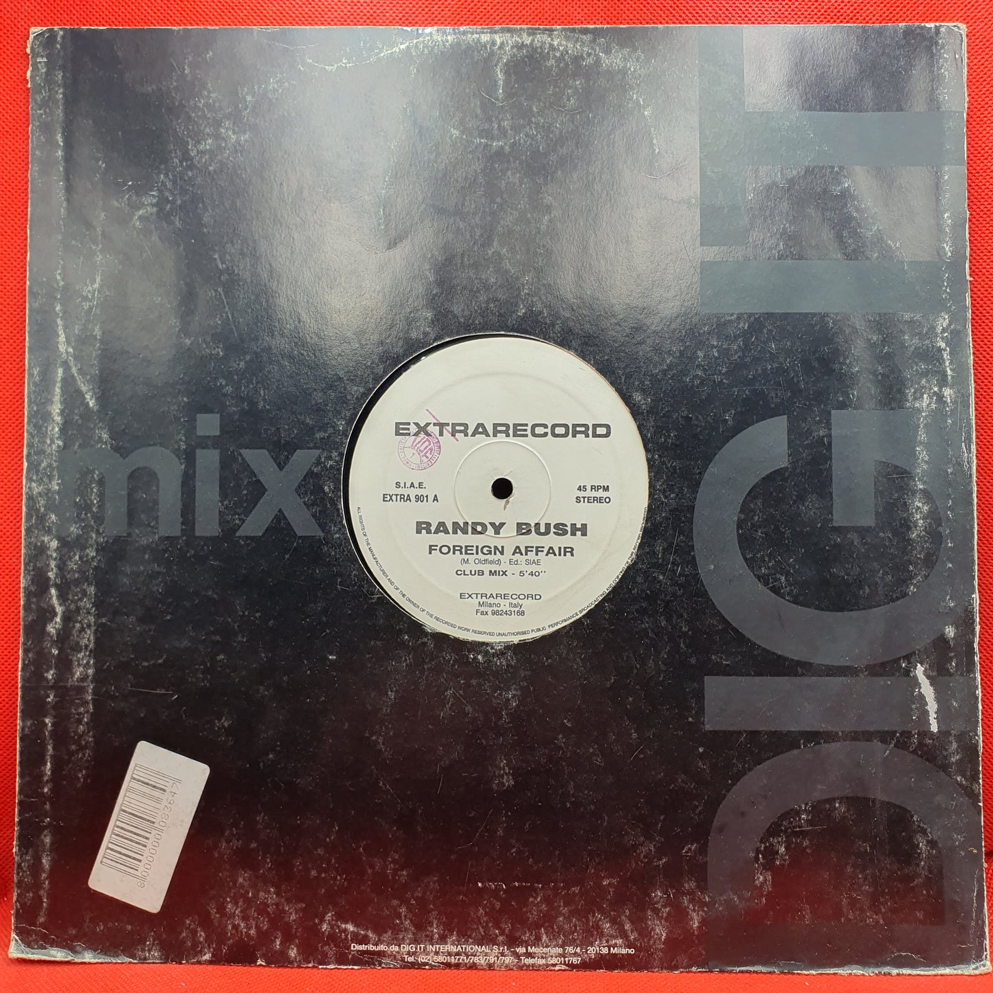 Randy Bush ‎– Foreign Affair