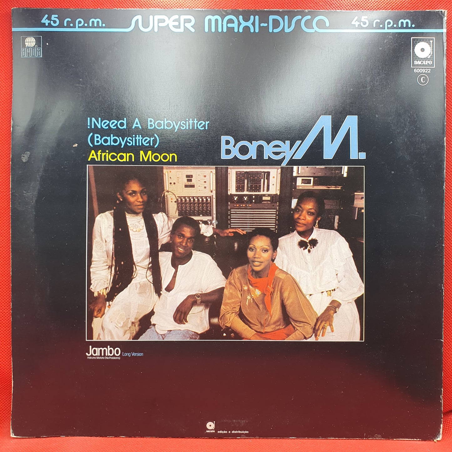 Boney M. ‎– ! Need A Babysitter (Babysitter) / African Moon