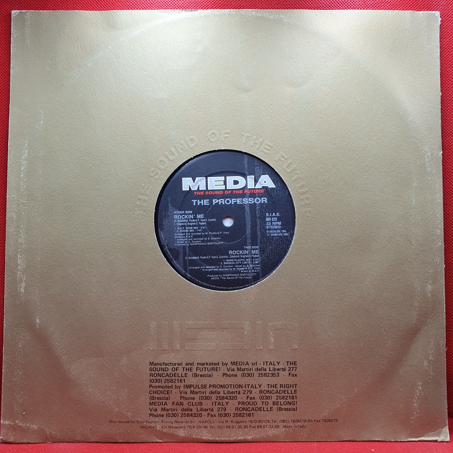 The Professor ‎– Rockin' Me