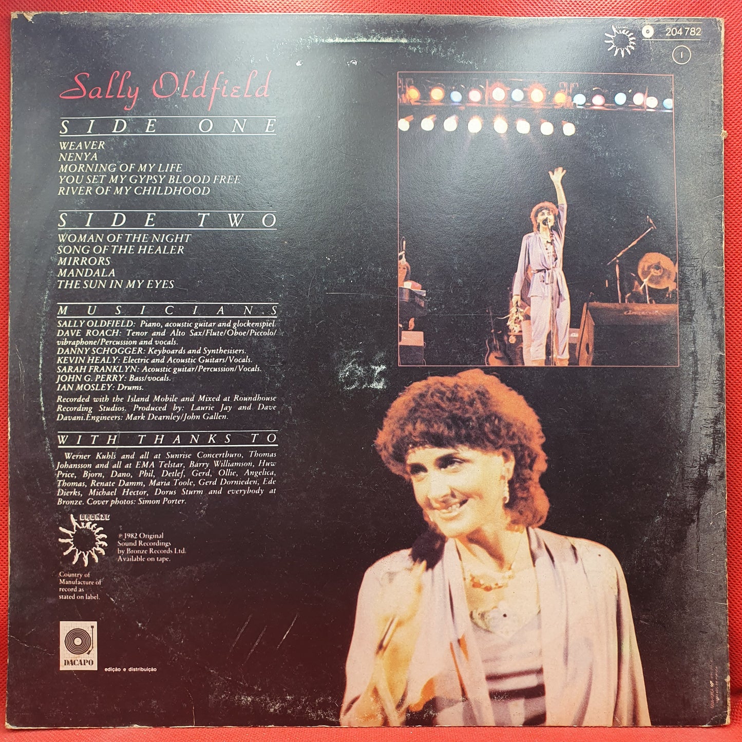 Sally Oldfield ‎– In Concert