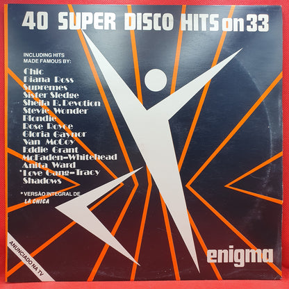Various ‎– 40 Superdisco Hits on 33