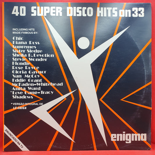 Various ‎– 40 Superdisco Hits on 33