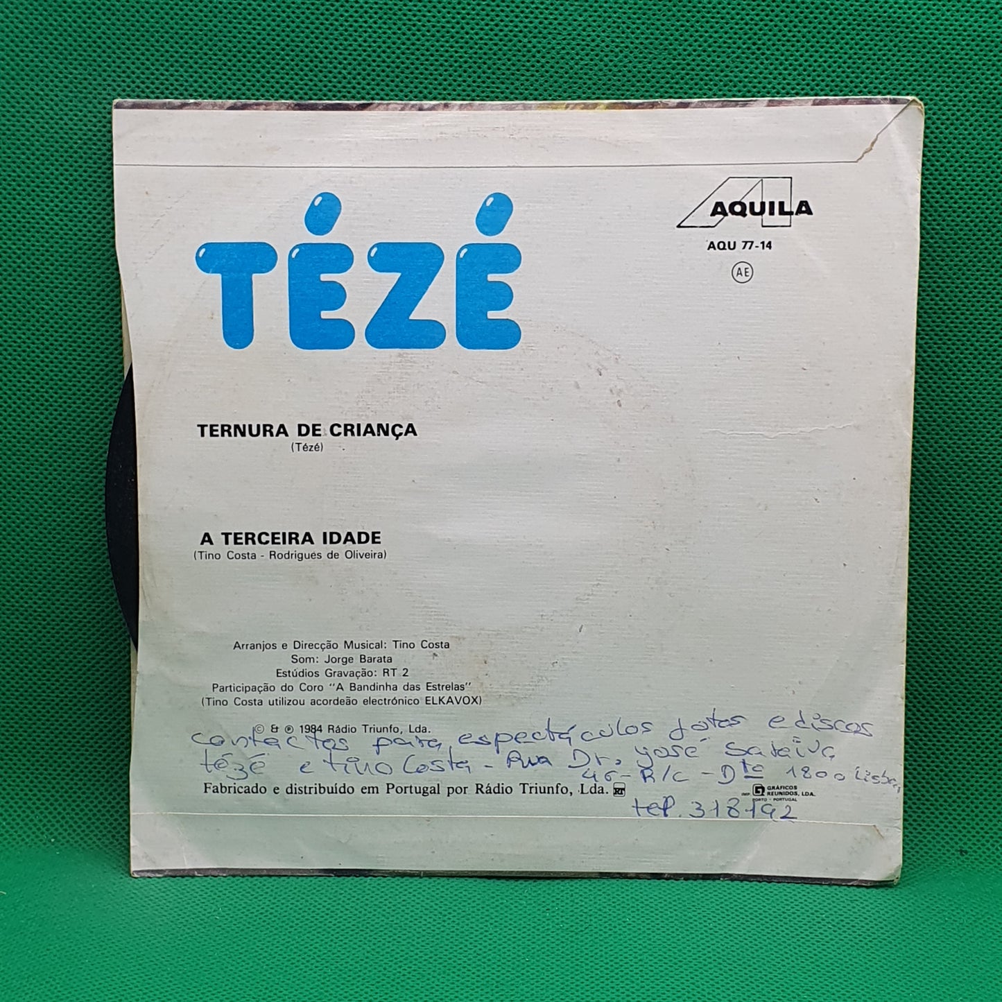 Tézé ‎– Ternura de Criança / A Terceira Idade