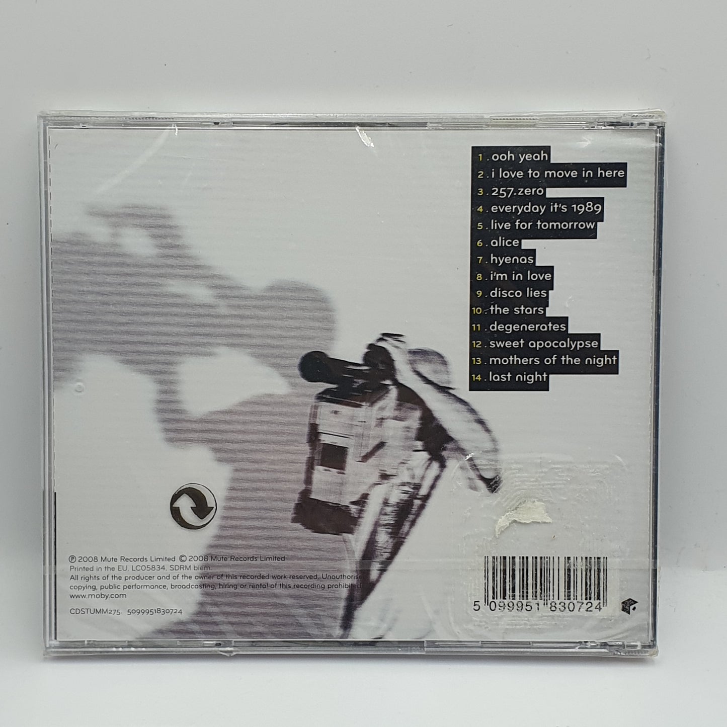 Moby ‎– Last Night