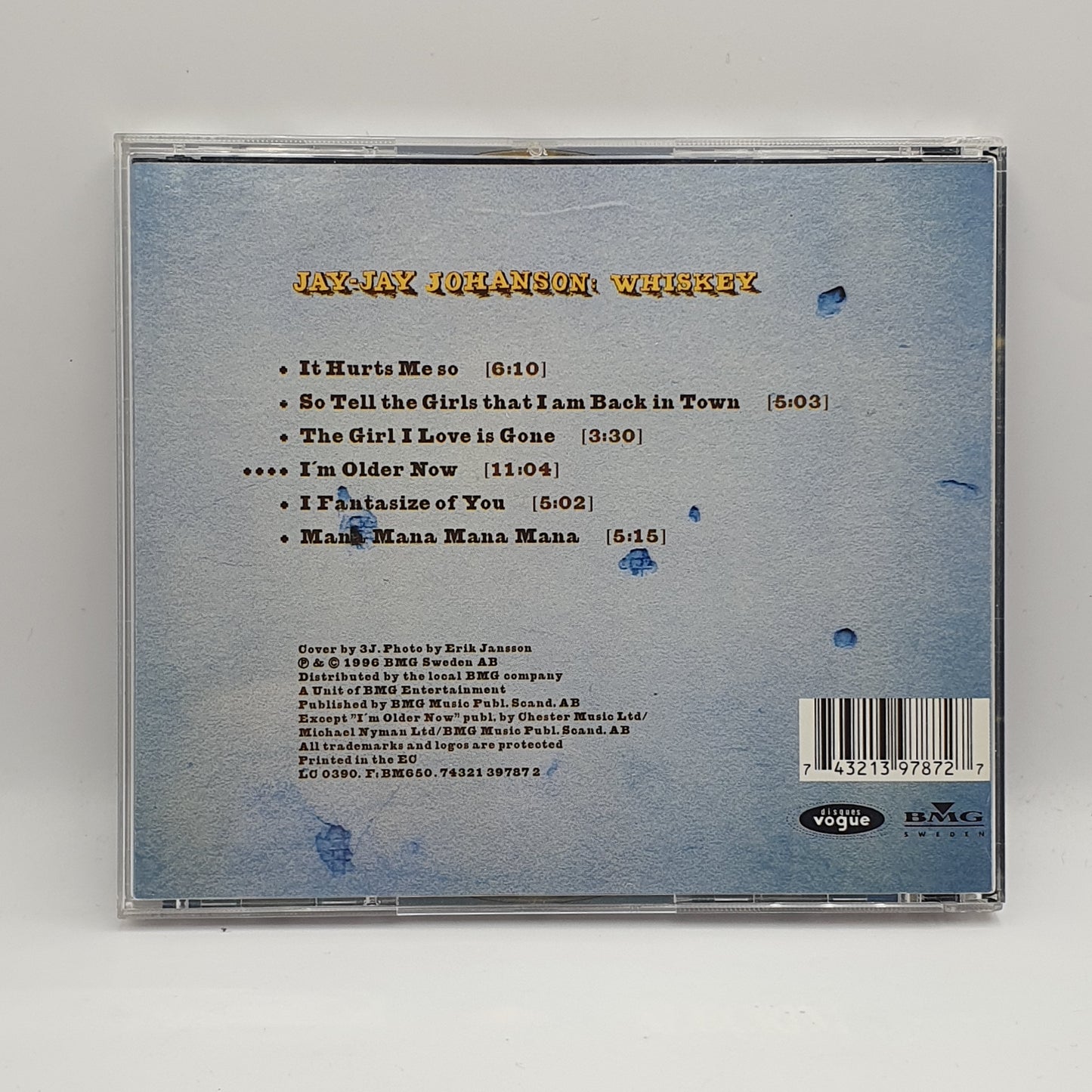 Jay-Jay Johanson ‎– Whiskey