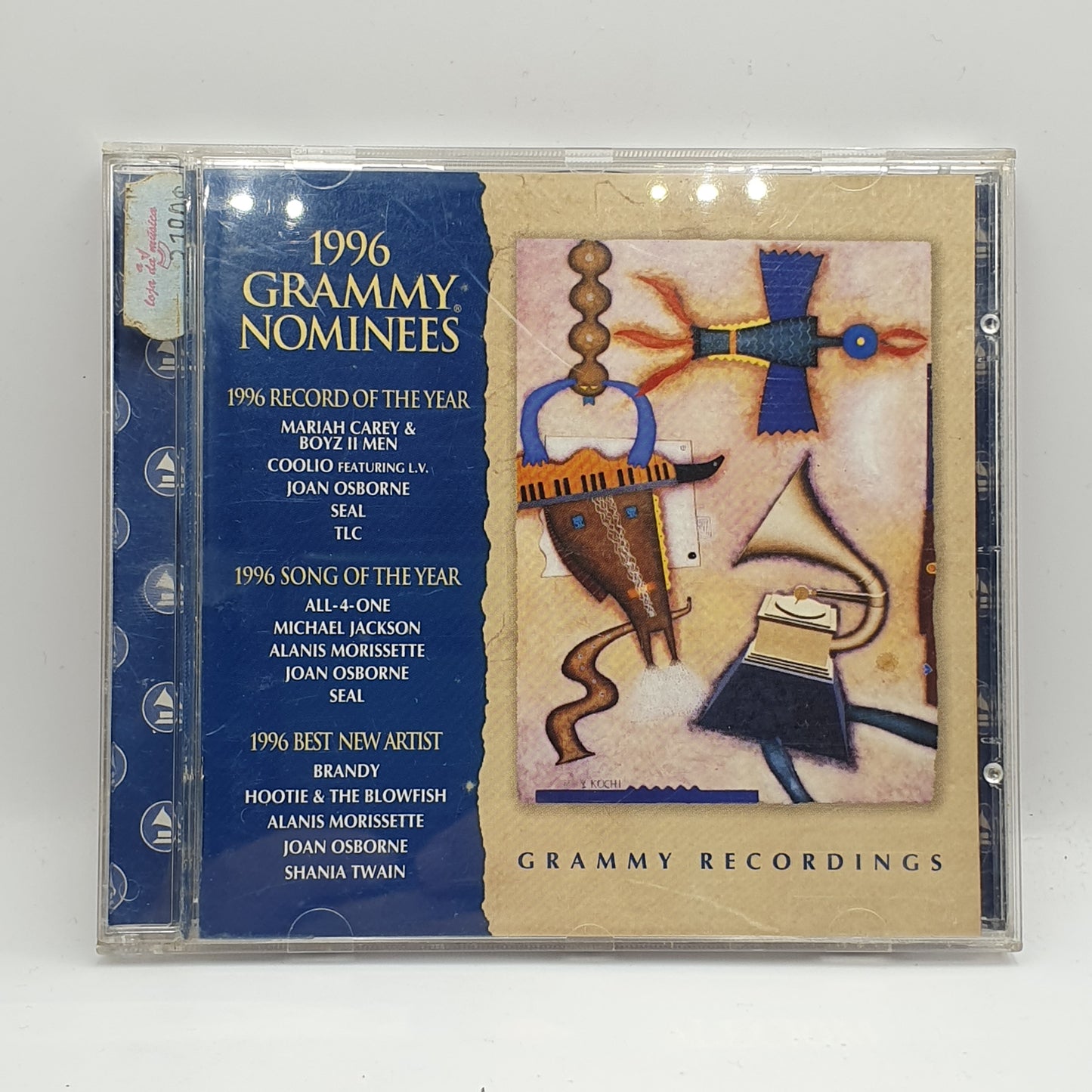 Various ‎– 1996 Grammy Nominees