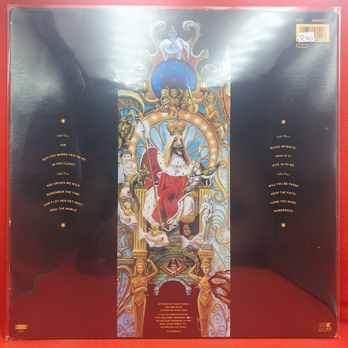 Michael Jackson ‎– Dangerous