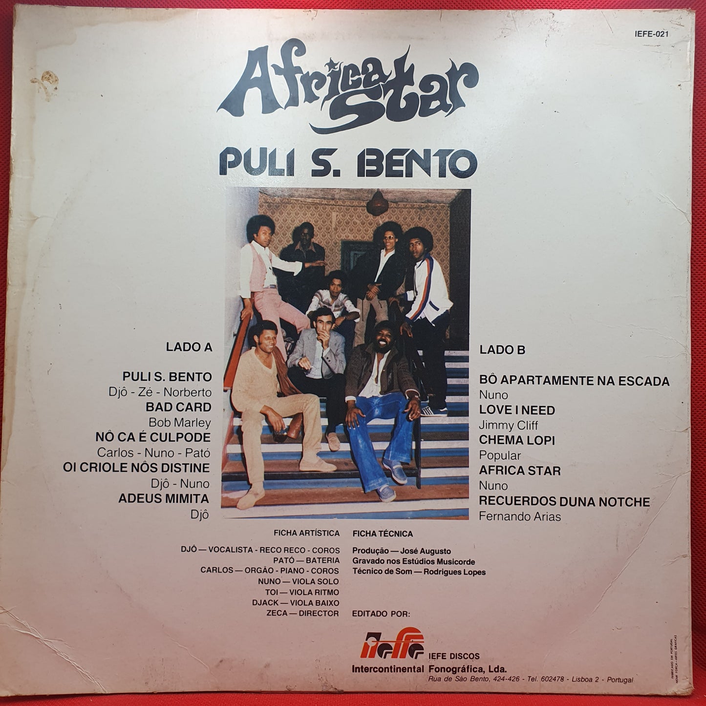 Africa Star ‎– Puli S. Bento