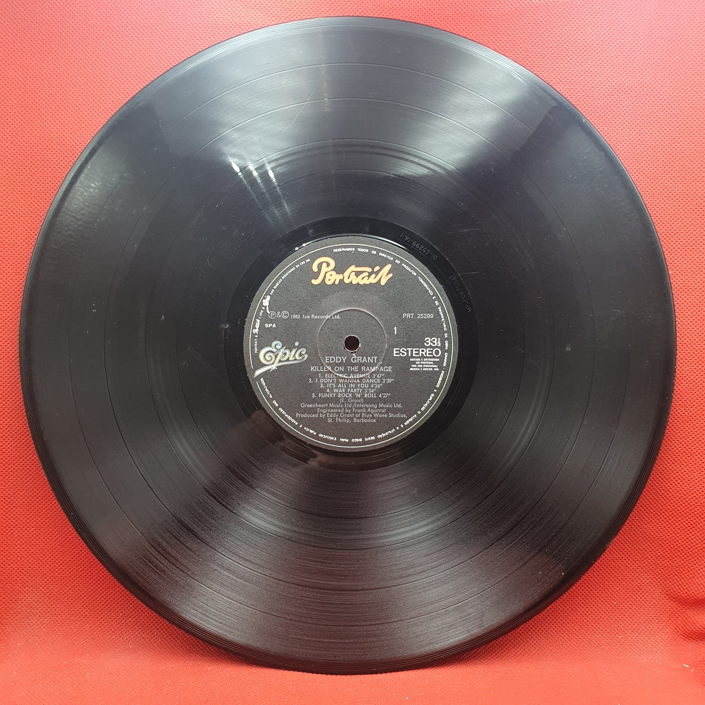 Eddy Grant ‎– Killer On The Rampage