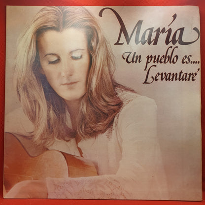 Maria Ostiz ‎– Un Pueblo Es... Levantaré