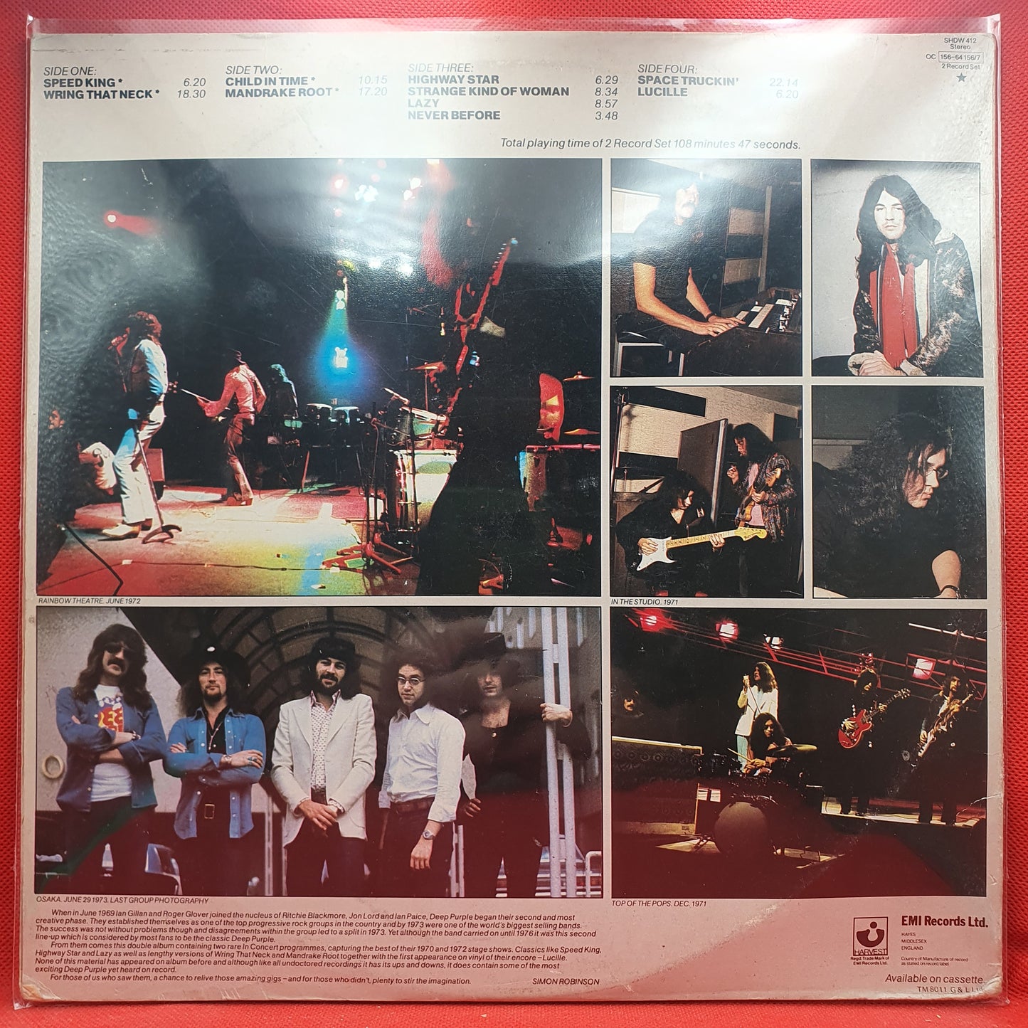 Deep Purple ‎– In Concert