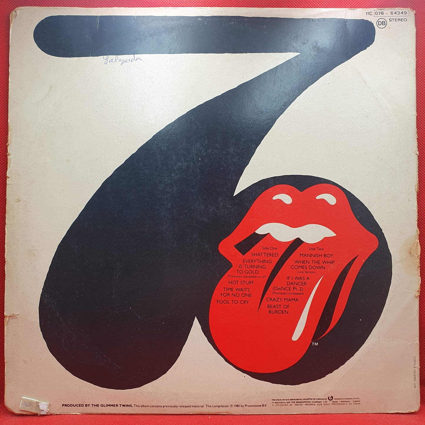 The Rolling Stones ‎– Sucking In The Seventies