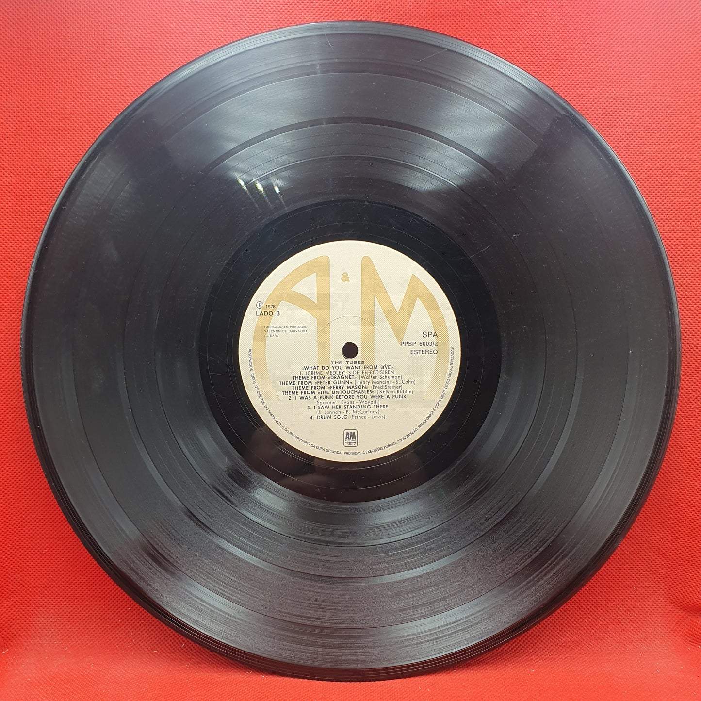 The Tubes ‎– What Do You Want From Live