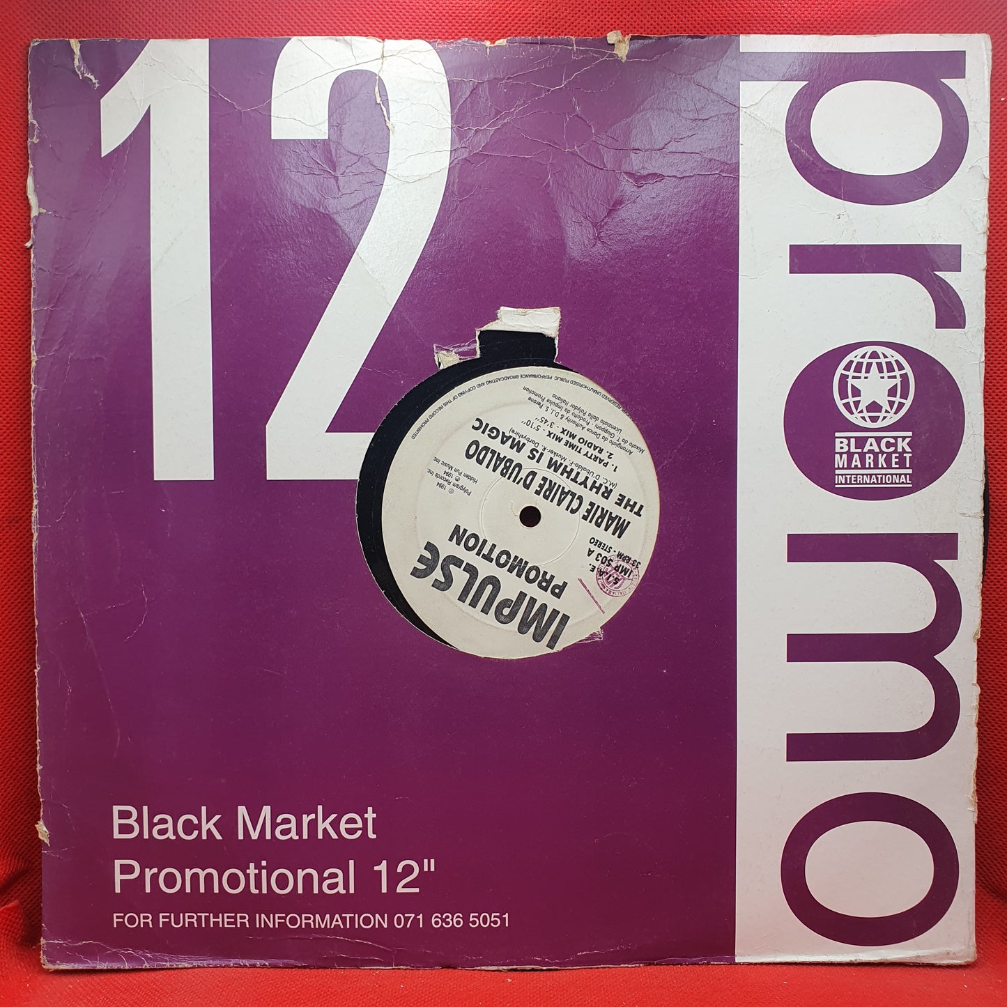 Marie Claire D'Ubaldo ‎– The Rhythm Is Magic