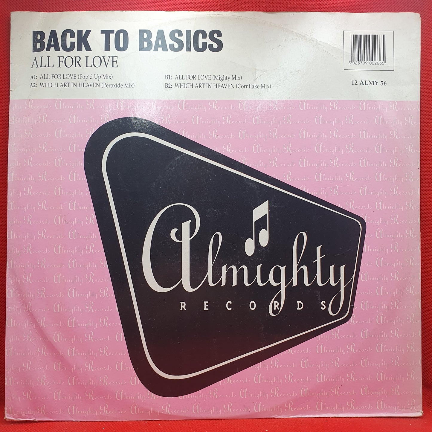 Back To Basics ‎– All For Love