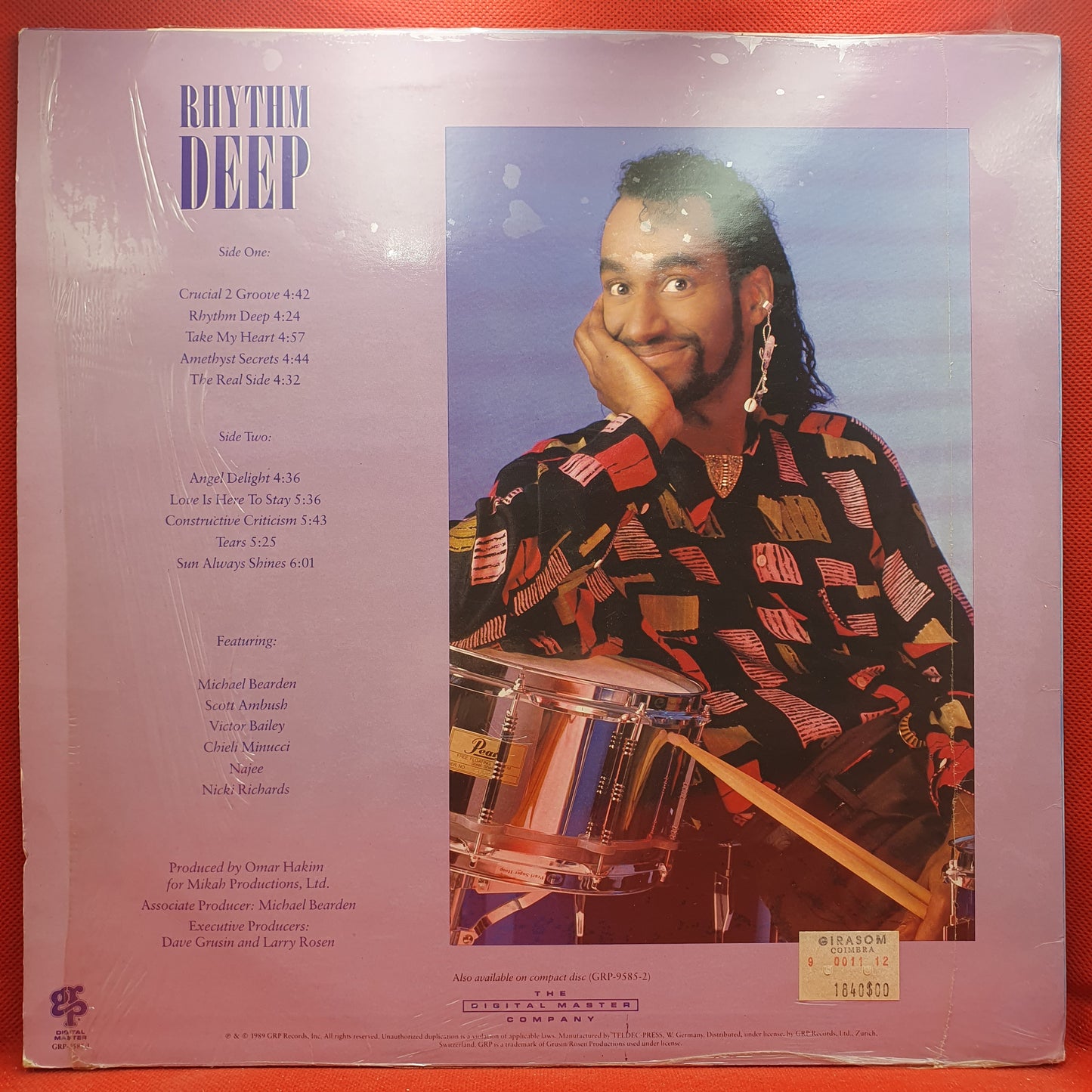 Omar Hakim ‎– Rhythm Deep