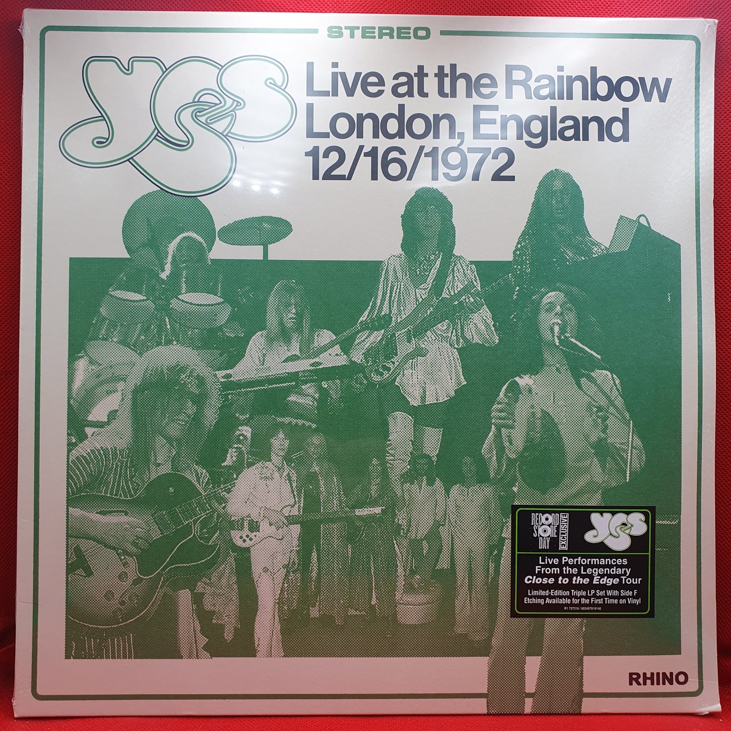 Yes ‎– Live At The Rainbow London, England 12/16/1972