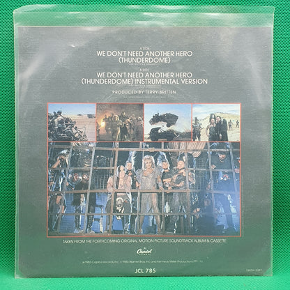 Tina Turner ‎– We Don't Need Another Hero (Thunderdome)