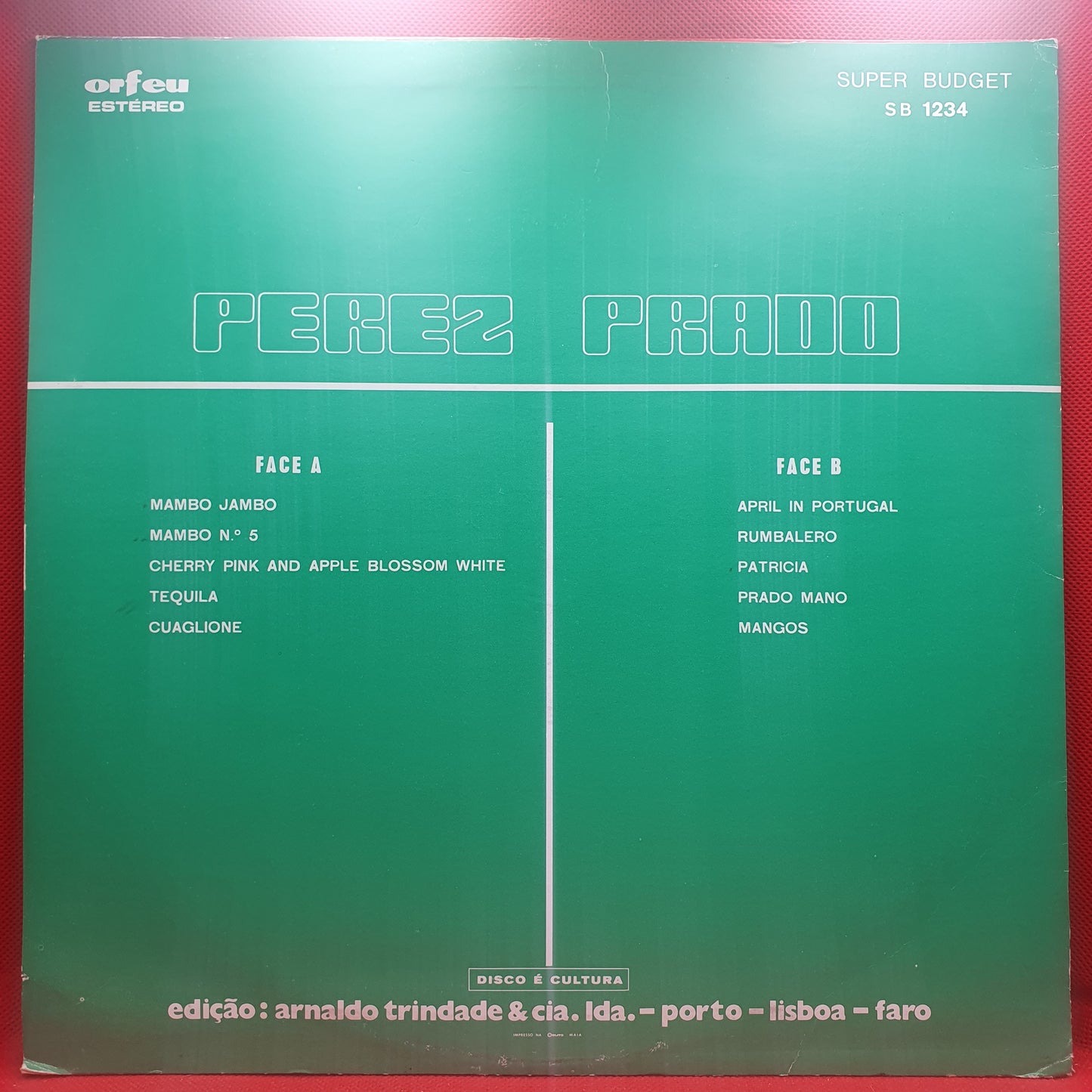 Perez Prado E Sua Orquestra ‎– Perez Prado E Sua Orquestra