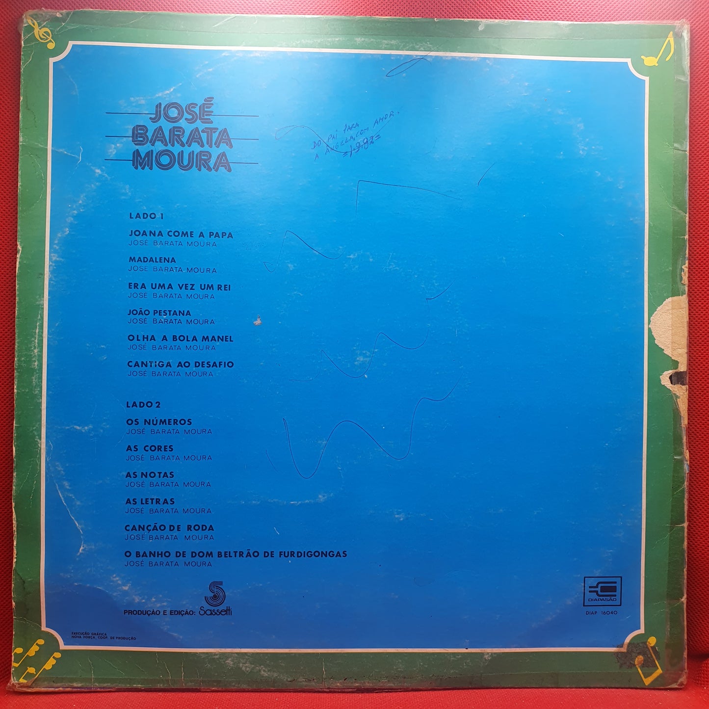 José Barata Moura ‎– Canções Infantis