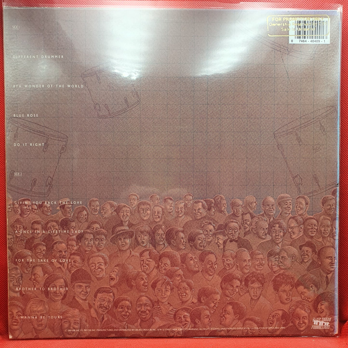 Isley Jasper Isley ‎– Different Drummer