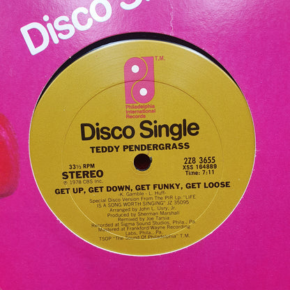 Teddy Pendergrass ‎– Only You / Get Up, Get Down, Get Funky, Get Loose