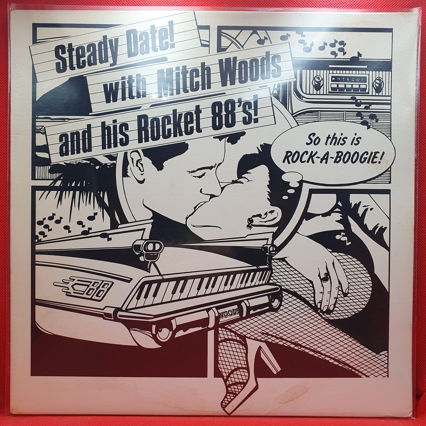 Mitch Woods And His Rocket 88's ‎– Steady Date!