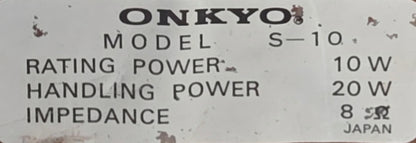 Aparelhagem VINTAGE - ONKYO Dynamic Four 700