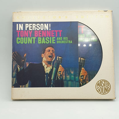Tony Bennett With Count Basie And His Orchestra ‎– In Person!