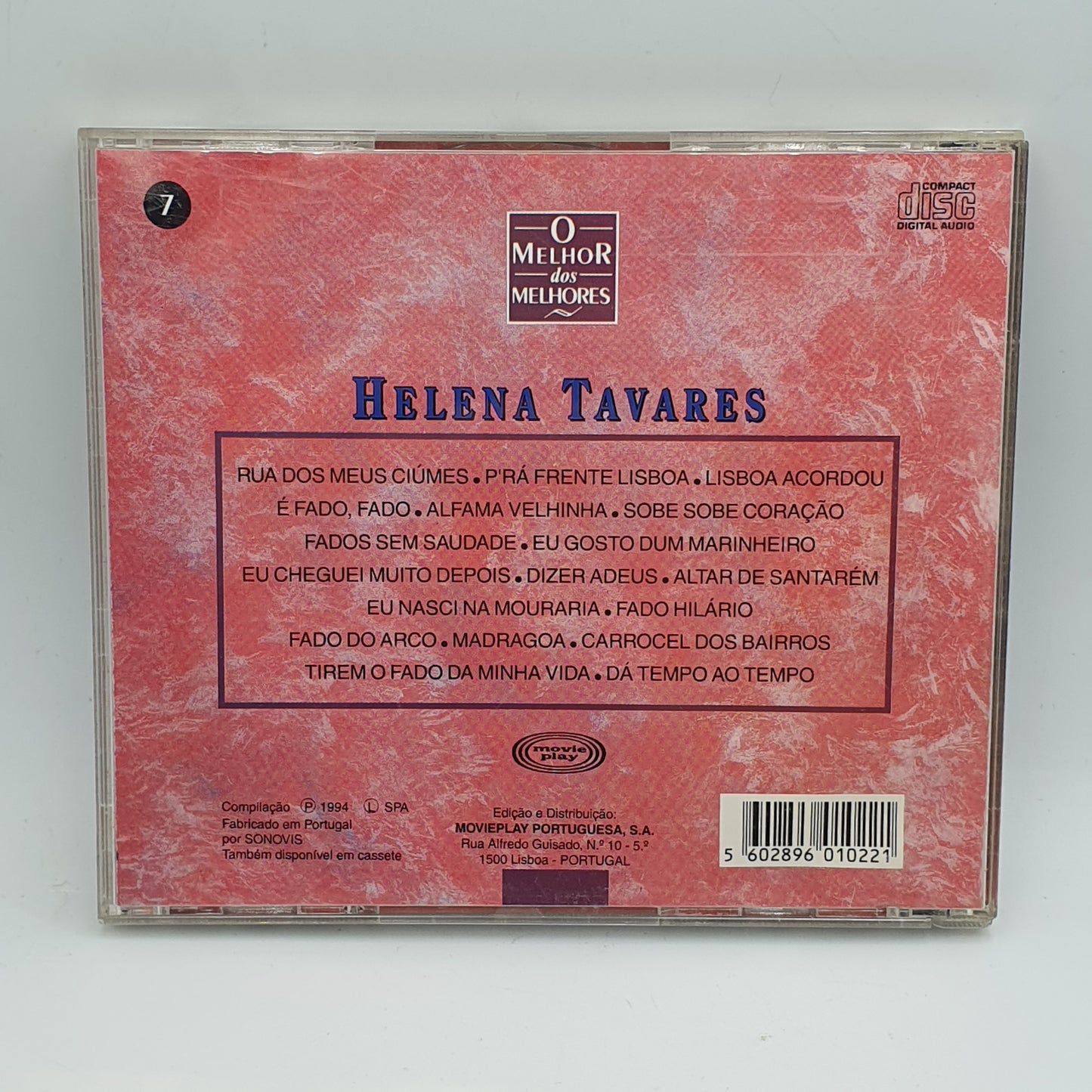 Helena Tavares ‎– O Melhor Dos Melhores