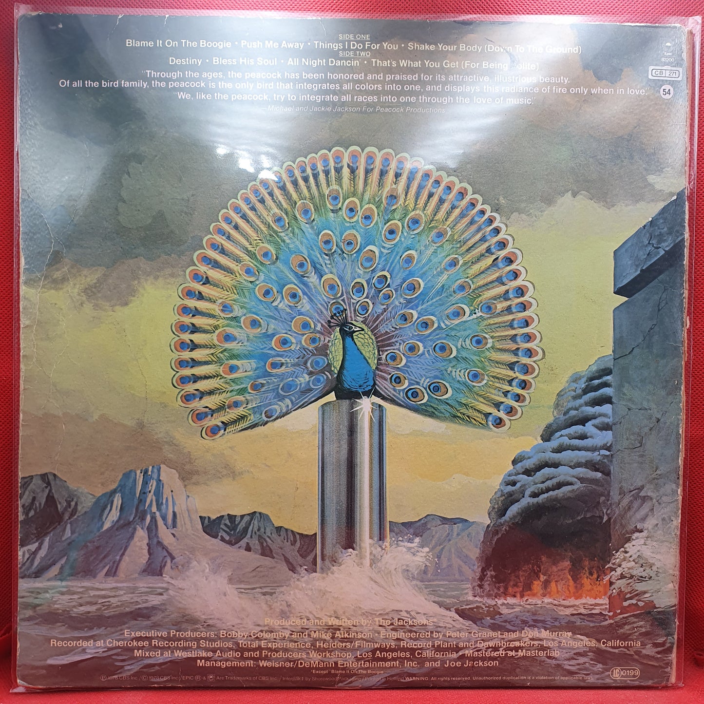 The Jacksons ‎– Destiny