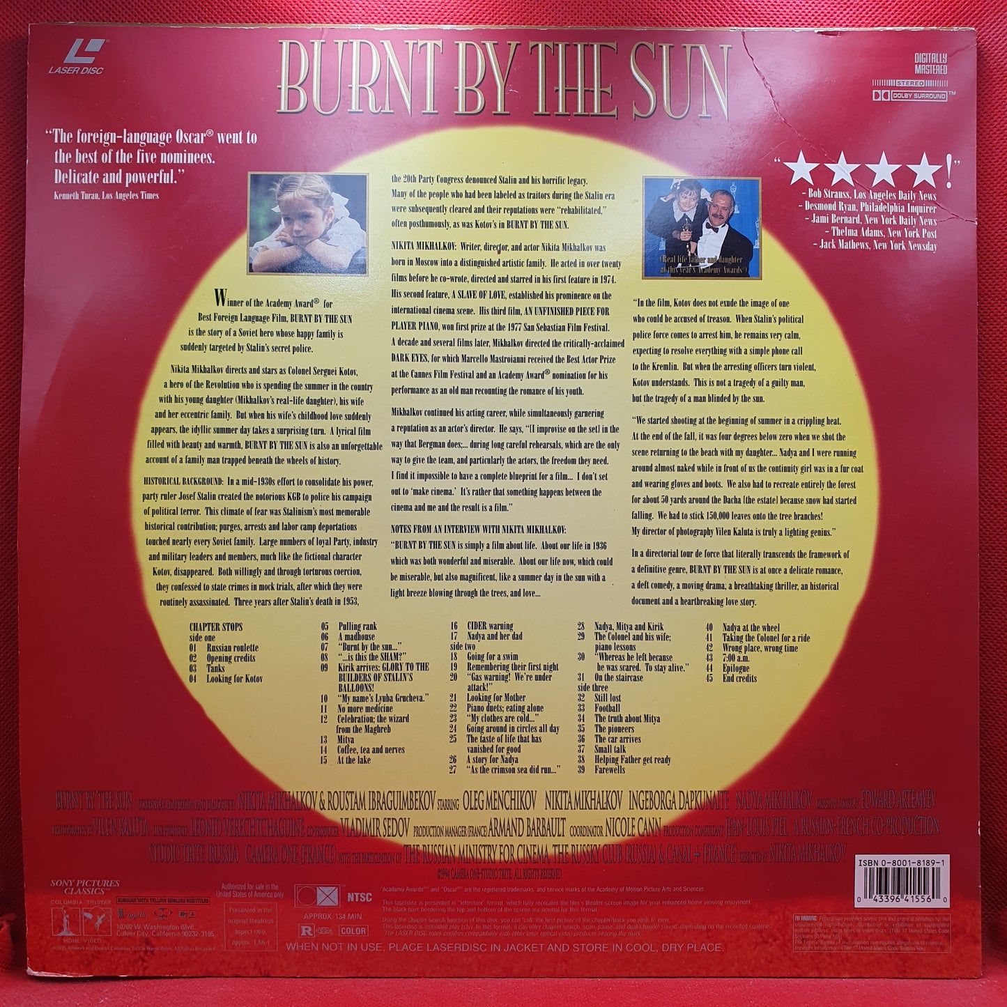 Burnt By The Sun (O Sol Enganador)