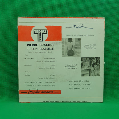 Pierre Brachet Et Son Ensemble - Nostalgico / Traicion