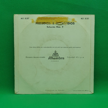 Gran Orquesta Sinfónica, Ataúlfo Argenta – Preludios E Intermedios (Selección N.º 9)