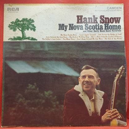 Hank Snow ‎– My Nova Scotia Home And Other Early Hank Snow Favorites